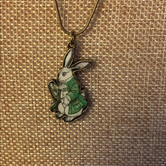 White Rabbit necklace - Picture 2 of 4